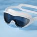 Goggles HD Anti-Fog Waterproof Swimming Glasses For Women And Men Large Frame Adult Swim Cap Equipment_desvips.com