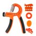 5-Piece Strengthener Set In Color Box For Adults And Children Hand Strength Training Silicone Grip Balls_desvips.com
