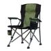 Outdoor Folding Chair Portable Self Driving Camping Director Chair Bold Backrest Armrest Horseshoe Beach Fishing Chair_desvips.com