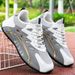 Color-Blocked Mesh Breathable Casual Sports Summer Soft-Soled Non-Slip Shock-Absorbing Running Shoes, Versatile_desvips.com