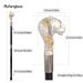 Yellow Resin Leopard Head Walking Cane Fashion Cane Decorative Cane Halloween For Cosplay Parties, For Cosplay & Party 92cm_desvips.com