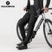 ROCKBROS Cycling Autumn Winter Casual Windproof Fleece-lined Long Riding Fitness Trousers Outdoor Warmth Pants_desvips.com
