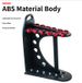 C-Type Lure Storage ABS Plastic Fishing Sea Display Rack 12 Snap Rod Holder_desvips.com