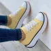 New Casual For Women 2023 Autumn Summer Round Toe Canvas Solid Color Low Top Plus Size Women's Shoes Ddmysaturn_desvips.com