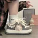 Kawaii Platform Sneakers Women Flat Sports Shoes Spring Summer Cute Casual Vintage Tennis Female Vulcanize White Korean_desvips.com