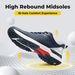 FitVille Wide Men's Water Repellent Golfing Sneakers Casual No-Slip Spiked Golf Shoes With Arch Support Footwear_desvips.com