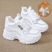 Ladies Running Mesh Arch Support Footwear Basketball Casual Shoes Sneakers_desvips.com