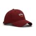 Women's Letter Embroidery Baseball Cap - Wine Red UPF50+ Sun Hat With Extended Size Fit & Breathable Fabric For Outdoor_desvips.com