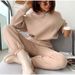 Women's Clothing autumn and winter new hooded sweatshirt casual sports suit_desvips.com