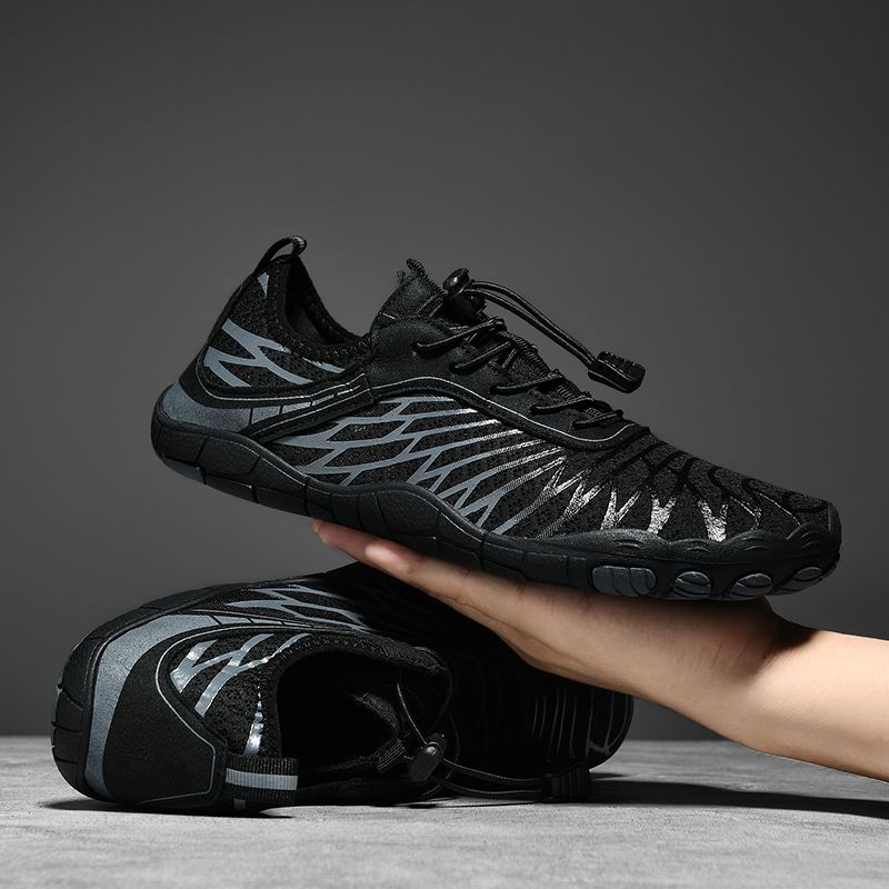 Couple's Five Finger Men's River Tracing Extra Large Water Wading Beach Shoes, Fitness Swimming Shoes_desvips.com