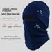 001 Big Slouchy Autumn Warm Men Winter Cold Face-Slimming Knitted Windproof Head Wrap Cold-Proof Ear Protection Hat_desvips.com