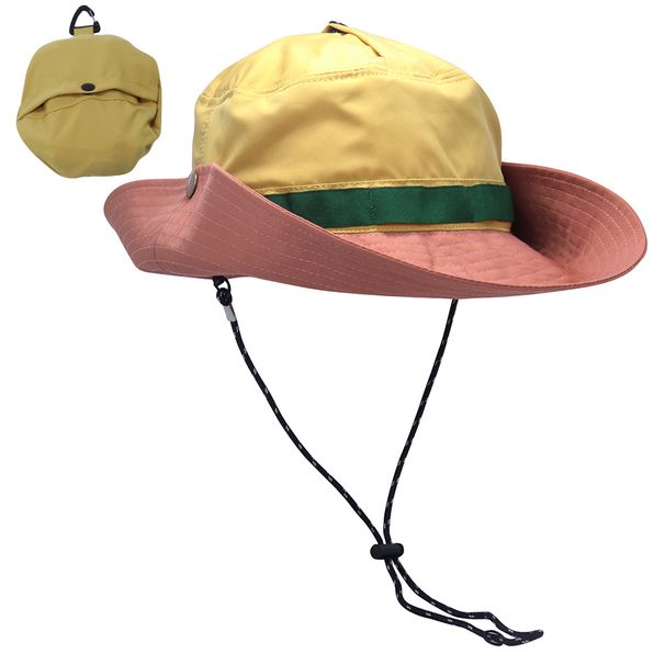 Cross-Border Waterproof Fisherman Foldable Bag Bucket Summer Thin Quick-Dry Outdoor Hiking Men's Sun Hat_desvips.com