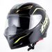 Rider Helmet Motorcycle Men's All Season Dual Lens Large Tail Helmet Bluetooth Motorcycle Rider Full Face Helmet_desvips.com
