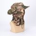 Camouflage Round Boonie Sunshade Sun Protection Fisherman Hat Men Outdoor Hiking Fishing Wide Brim Hat Summer Cycling Face Mask_desvips.com