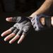 Fitness Half-Finger Sports Gloves For Men And Women Gym Dumbbell Exercise Cycling Hollow Butterfly Mesh Breathable Thin_desvips.com