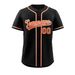 Men's White Baseball Jersey Casual Short Sleeved Embroidered And Stitching V-Neck Button T-Shirt Party Sports Top_desvips.com