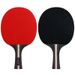Telescopic Black Four Rackets Six Balls Net Frame Set Table Tennis Racket_desvips.com
