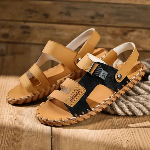 Classic Handmade S Sandals Summer New Fashion Slippers Outdoor Casual Non Slip Beach Shoes Flip Flops For Men Ddmysaturn_desvips.com