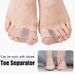 Toe Separator Silicone Pedicure Tools Bones Orthopedics Bunion Corrector Gel Insoles For Shoes (1/2/4pcs)_desvips.com