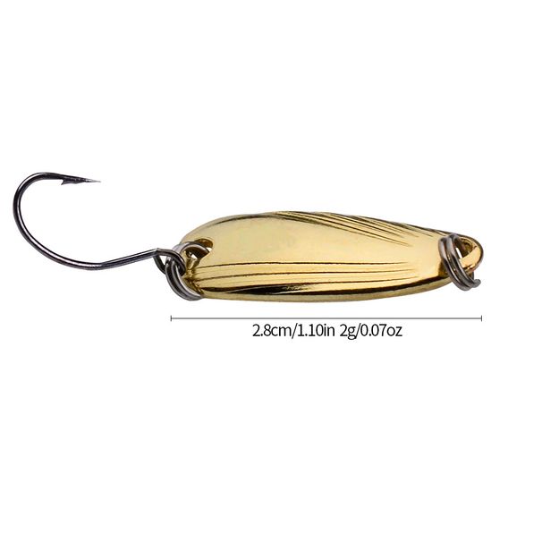 Long Shore Casting Jig Lure Leech Dragon Scale Melon Seed Sequin Spoon-Shaped Metal Fishing Freshwater Bait_desvips.com