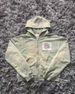 21719Oesh Printed Sweatshirt Short Hoodie New Versatile Zipper Cardigan Jacket_desvips.com