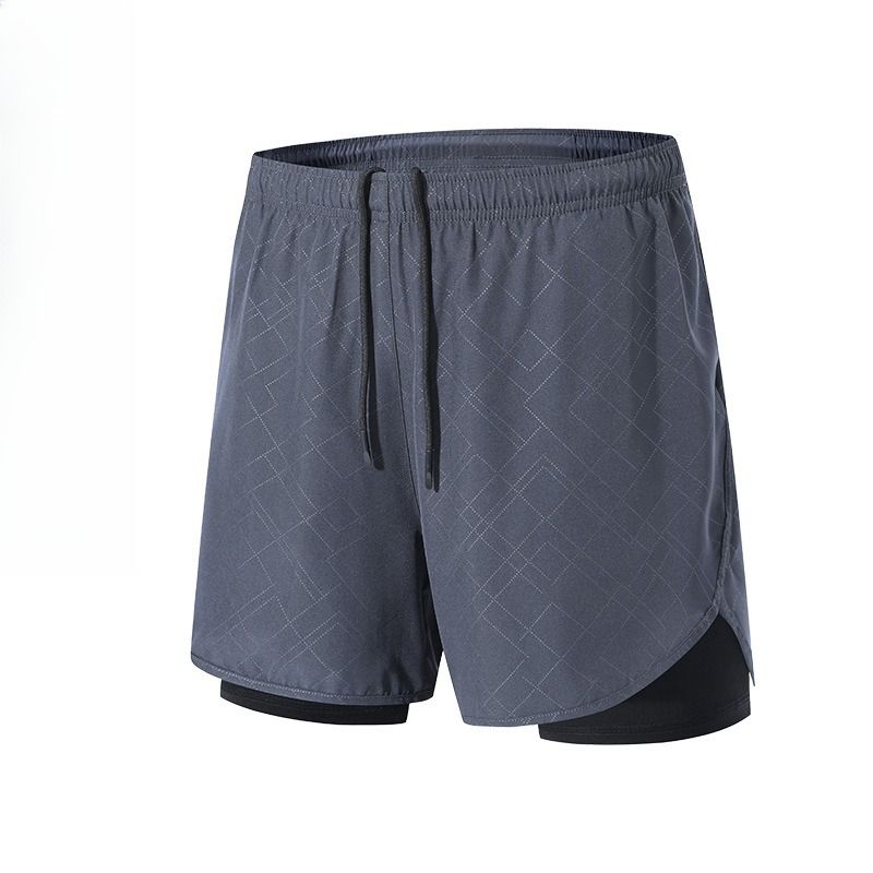 Sports Shorts Men's Summer Double-lined Basketball Training Fitness Pants Loose And Breathable Running Quick-drying Shorts Women_desvips.com