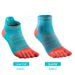 3 Pairs AONIJIE E4801 E4802 Ultra Run Low Cut Athletic Five Toe Quarter Socks Toesocks For Running Marathon Race Trail_desvips.com