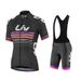 LIVWomen'scyclingjerseysummerroadcyclingbibwithspongeseatcushioncyclingsuitquickdryingcyclingsportsshirt_desvips.com