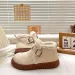 Designer Boot Fur Integrated Fashion Snow 2024 New Winter Thick Soled Small Short Boots With Plush Anti Slip Warm Cotton_desvips.com