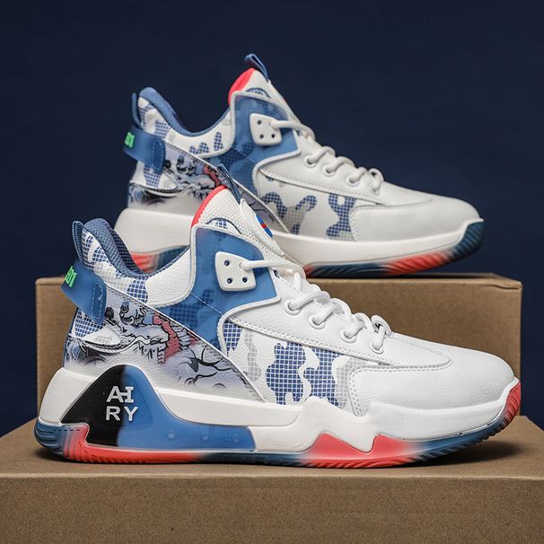 2025 Spring New Basketball Fashion Running Sports Casual Men's Shoes_desvips.com