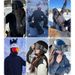 BOLLFO Smart Color-Changing Magnetic Flip Ski Goggles Double-Layer Anti-Fog Protective Glasses For Men And Women Winter Mountaineering Snow Goggles_desvips.com