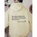 220G Women's Fleece Sweatshirt Solid Color Letter Kangaroo Pocket Drawstring Print Hoodie_desvips.com