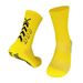 Men's Football Socks With Anti-Slip Rubber Dots - Mid-Calf Compression & Cushioned Terry For Training/Running_desvips.com