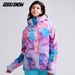 001 Gsousnow Suit For Women, Snowboard And Snow Skiing Suit, Waterproof, Windproof, Warm, Breathable Top, Outdoor Ski Jacket_desvips.com