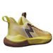 High quality rubber outsole professional basketball shoes yellow brown casual sneakers shock absorption wear-resistant_desvips.com