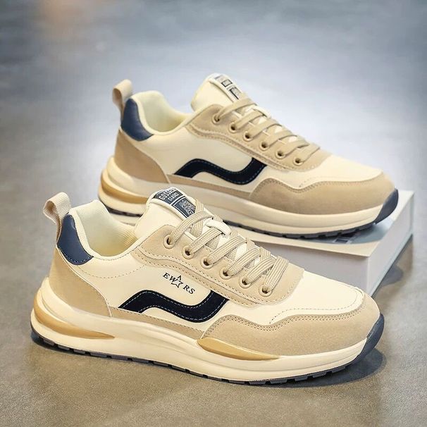 Men's Summer New Breathable Board Men's Korean Version Versatile Sports Casual Running Dad Trendy Shoes_desvips.com