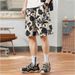 Shorts, Men's Summer New Style, Outerwear, Sports, Casual, Loose, Breathable, Lightweight, Beach Running, Basketball, Five Quarter Pants_desvips.com