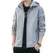 Men's Clothing spring new style workwear jacket men's spring casual autumn hooded jacket_desvips.com