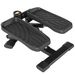 Mini Stepper Fitness Disque De Torsion De La Taille 2 En 1 Écran LCD, Hauteur Réglable, 100 Kg, 42 X 34 X 22 Cm, Noir_desvips.com