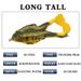 New Lure Bait Propeller Thunder Frog Soft Bait 9cm/13.6g Hunting Special Black Double Hook Fish Bait Simulation Fish Bait_desvips.com