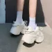 Same Style Dad Thick Soled Mesh Women S Instagram Height Increasing Versatile CM Casual Sports White Shoes Ddmysaturn_desvips.com