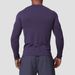 KOOSSOASIS American Seamless Jacquard Fitness Sports Casual Core-Absorbing Long-Sleeve T-Shirt Men's Slim Fit Quick-Drying Training Top 1075_desvips.com