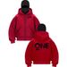 NOKOMETA Men's High Street Trend Brand Hoodie Letter Double Hat Masked Sweatshirt Fashion Niche Loose Sweater Trend Jacket_desvips.com