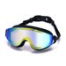 Adult Uniex High-Definition Waterproof Anti-Fog Multi-Color Silicone UV Protection Small Frame Profeional Swim_desvips.com