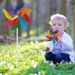 Garden Yard Party Camping Windmill Wind Spinner Ornament Decoration Kids Toy New_desvips.com