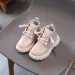 Toddler Girls Crocodile Pattern for Autumn Winter Fashion Children Shoes Cutefeet Kids Boy Boots Black Beige Size 21 -_desvips.com