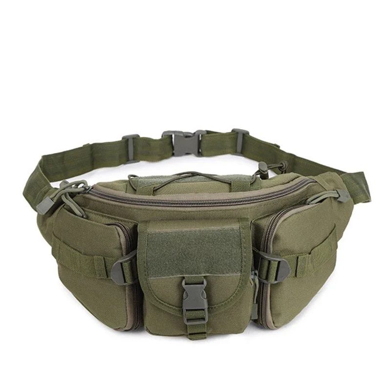Outdoor Waist Bag Men's Tactical Waterproof Molle Camouflage Hunting Hiking Climbing Nylon Mobile Phone Belt Pack Combat_desvips.com