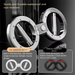 Strength Resistance Adjustment Boxing Trainer Men's Combat Figure 8 Arm Strengthener Fitness Ring_desvips.com