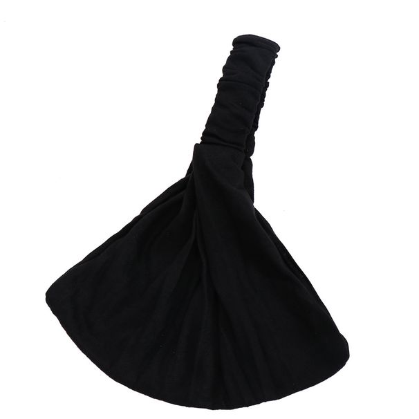 European And American Accessories Pure Color Cotton Yoga Wide Elastic Headband Face Washing Mask Makeup Hair Tie_desvips.com