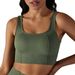 NOKOMETA New European And American Seamless Knitting Solid Color Dot Suspender Beauty Back Bra Sports Running Fitness Clothing Vest Women_desvips.com